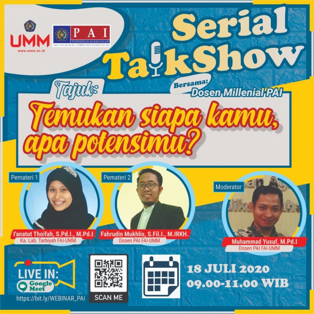 serial talkshow bersama dosen milenial